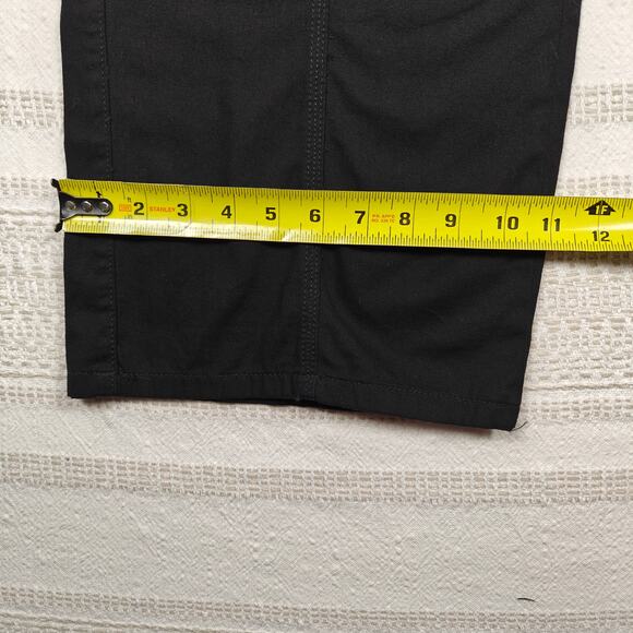 Disclosure Black Cotton Cargo Wide Leg Pants Size 13 New - Picture 6 of 9